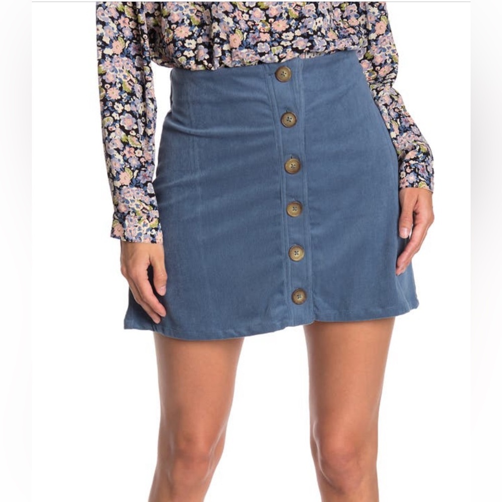 BCBGeneration Woven Corduroy Mini Skirt